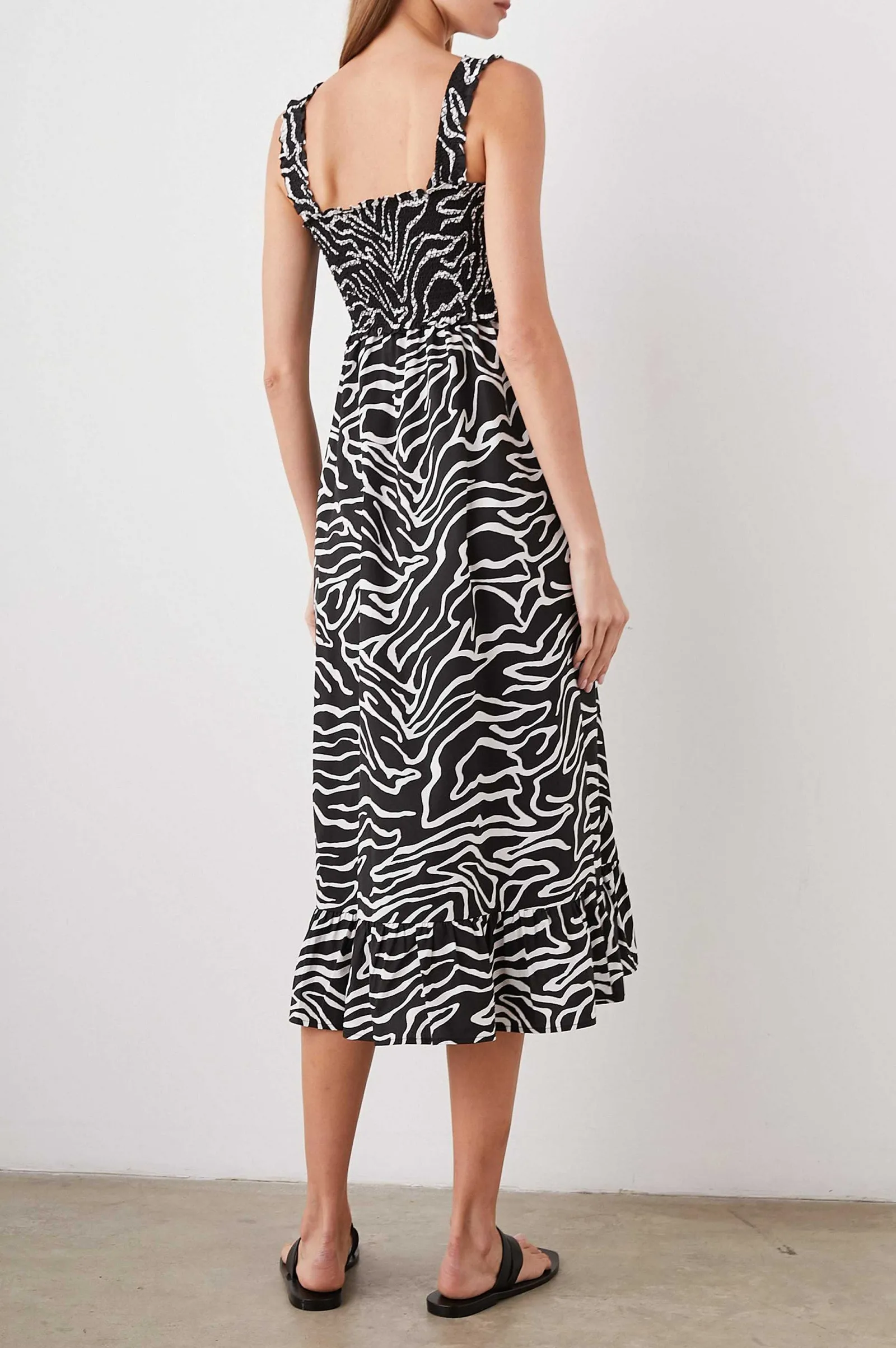 Vrouwen Rails Rumi Jurk - Contourlijnen