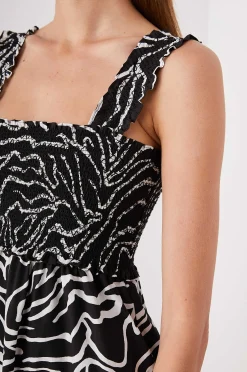 Vrouwen Rails Rumi Jurk - Contourlijnen