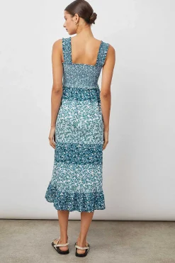 Vrouwen Rails Rumi Jurk - Gestreept Bloemen