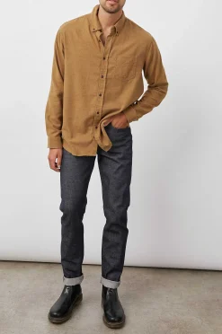 Heren Rails Runson Shirt - Gouden Staaf