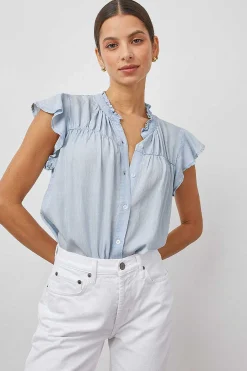 Vrouwen Rails Ruthie Top - Licht Vintage
