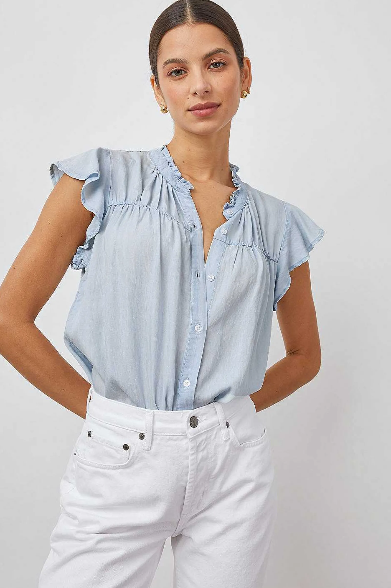 Vrouwen Rails Ruthie Top - Licht Vintage