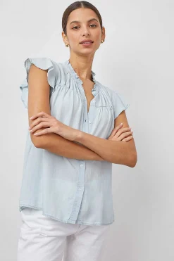 Vrouwen Rails Ruthie Top - Licht Vintage