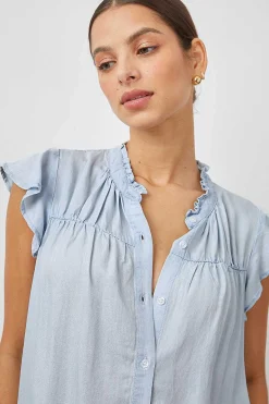 Vrouwen Rails Ruthie Top - Licht Vintage