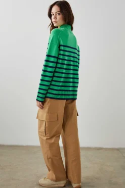 Vrouwen Rails Sasha Trui - Kelly Navy Stripe