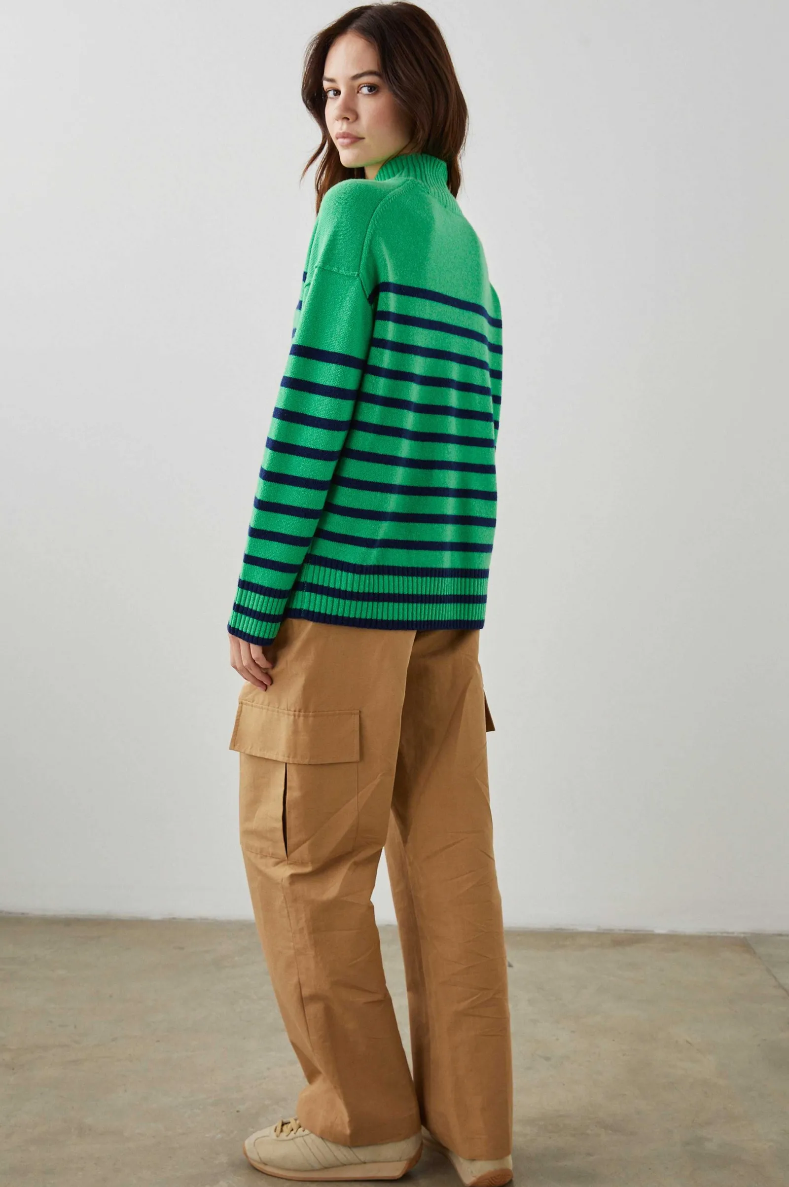 Vrouwen Rails Sasha Trui - Kelly Navy Stripe