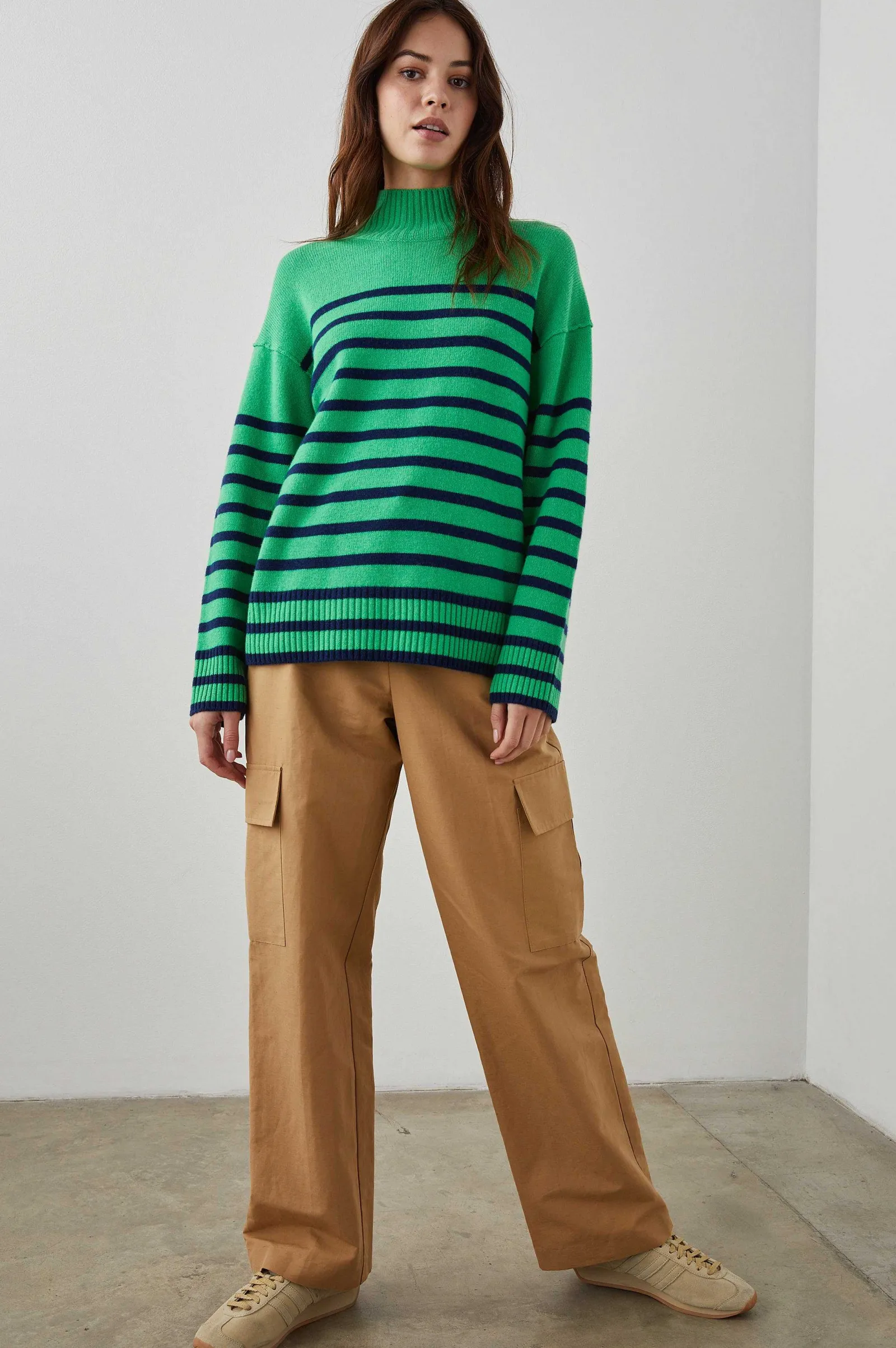Vrouwen Rails Sasha Trui - Kelly Navy Stripe