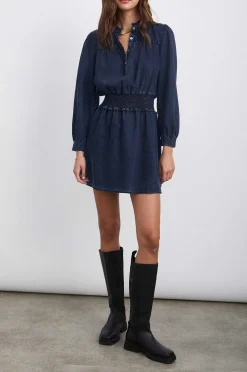 Vrouwen Rails Shawna Jurk - Donker Vintage