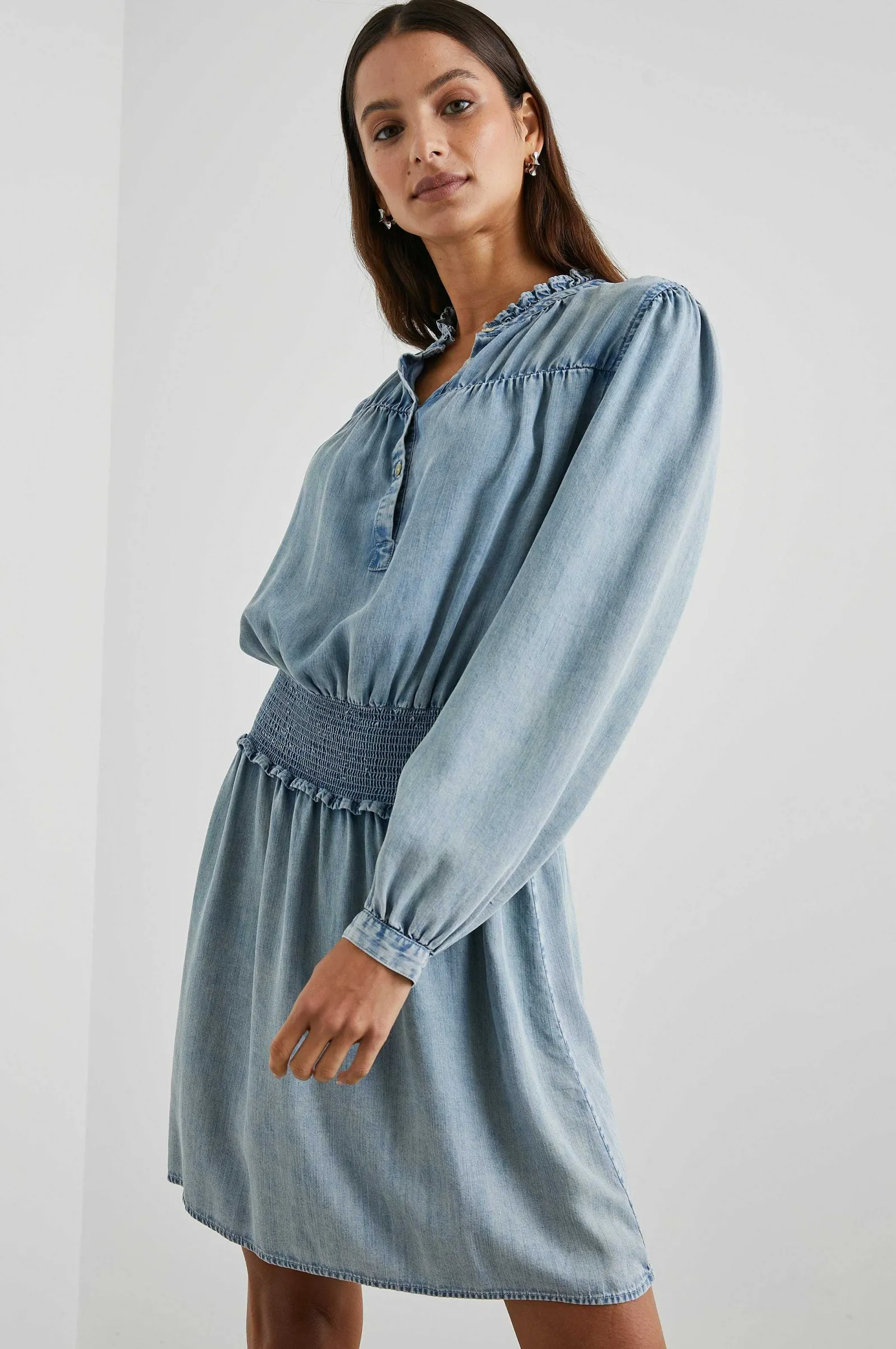 Vrouwen Rails Shawna Jurk - Med Vintage Cloud Wash