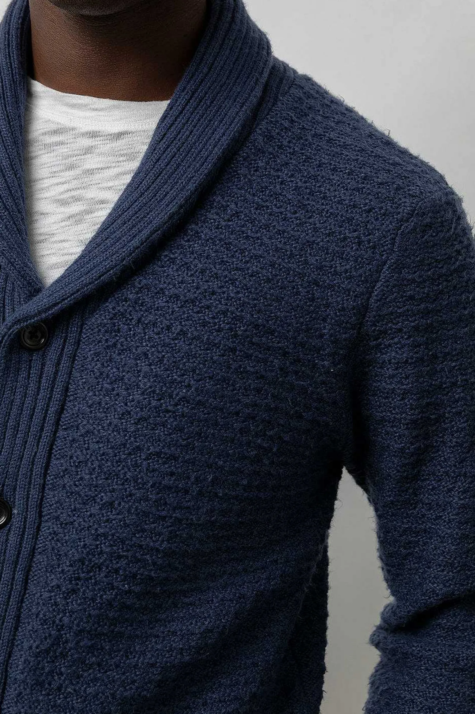 Heren Rails Shepley Vest - Marine