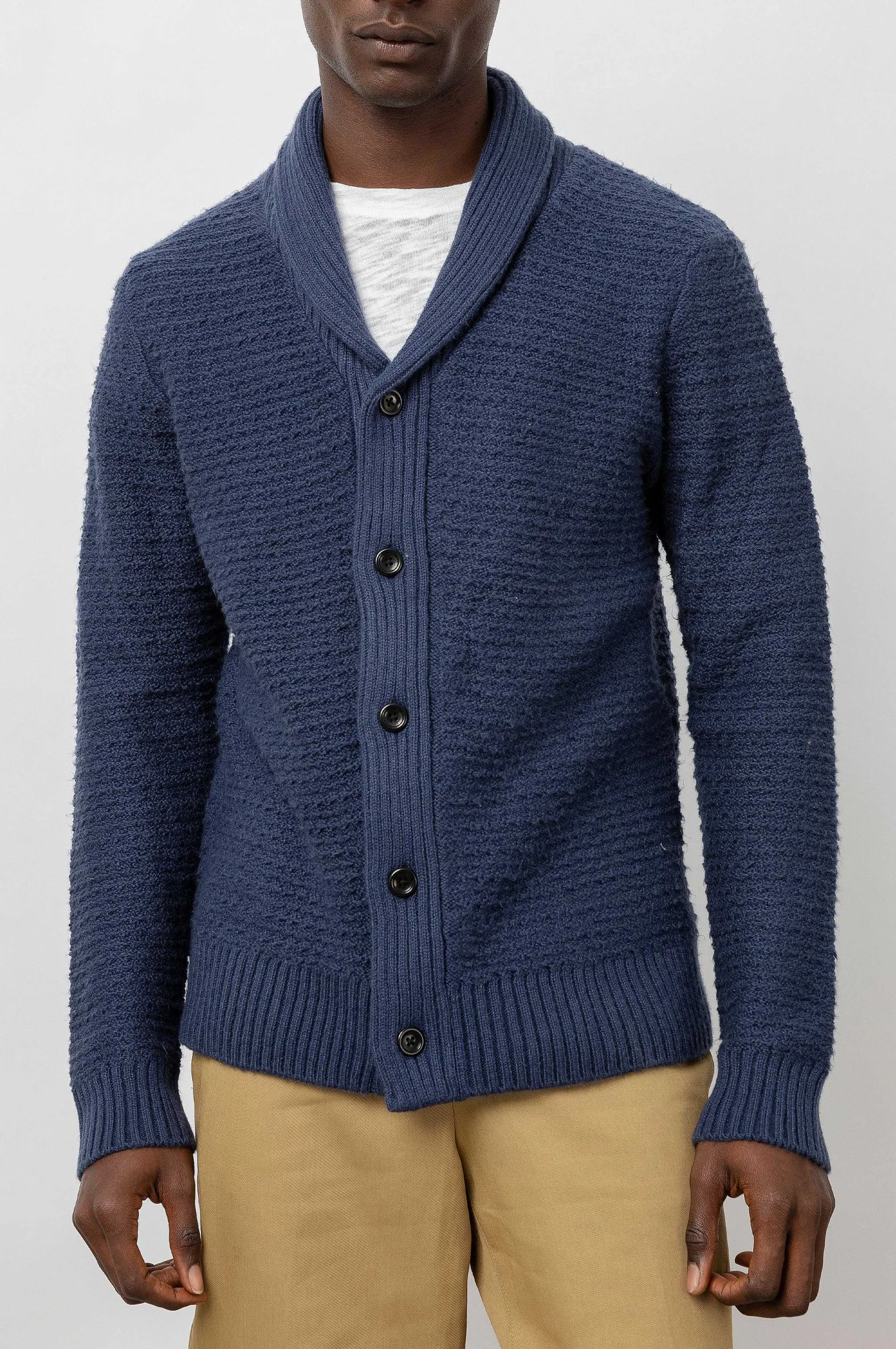 Heren Rails Shepley Vest - Marine