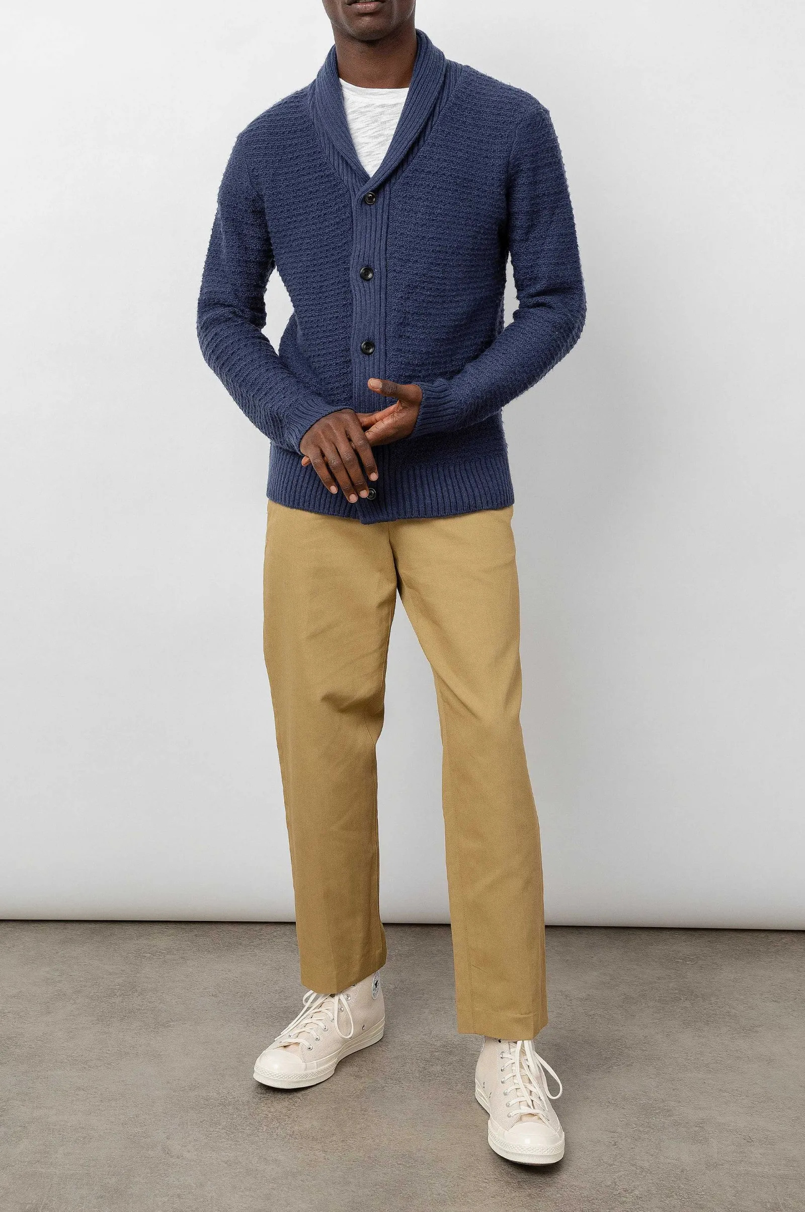Heren Rails Shepley Vest - Marine