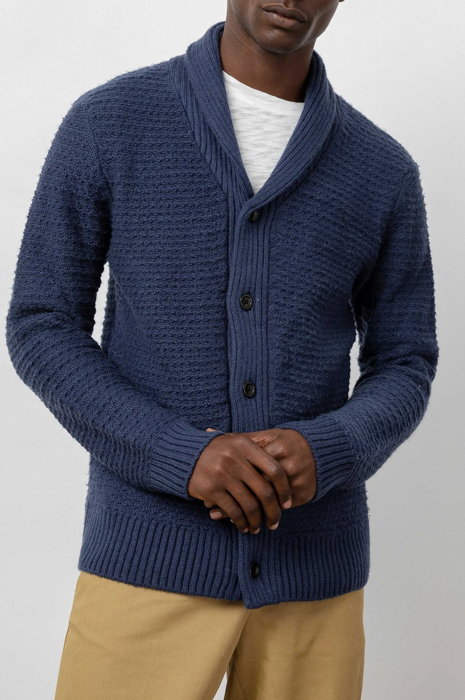 Heren Rails Shepley Vest - Marine
