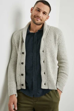 Heren Rails Shepley Vest - Natuurlijke Haver