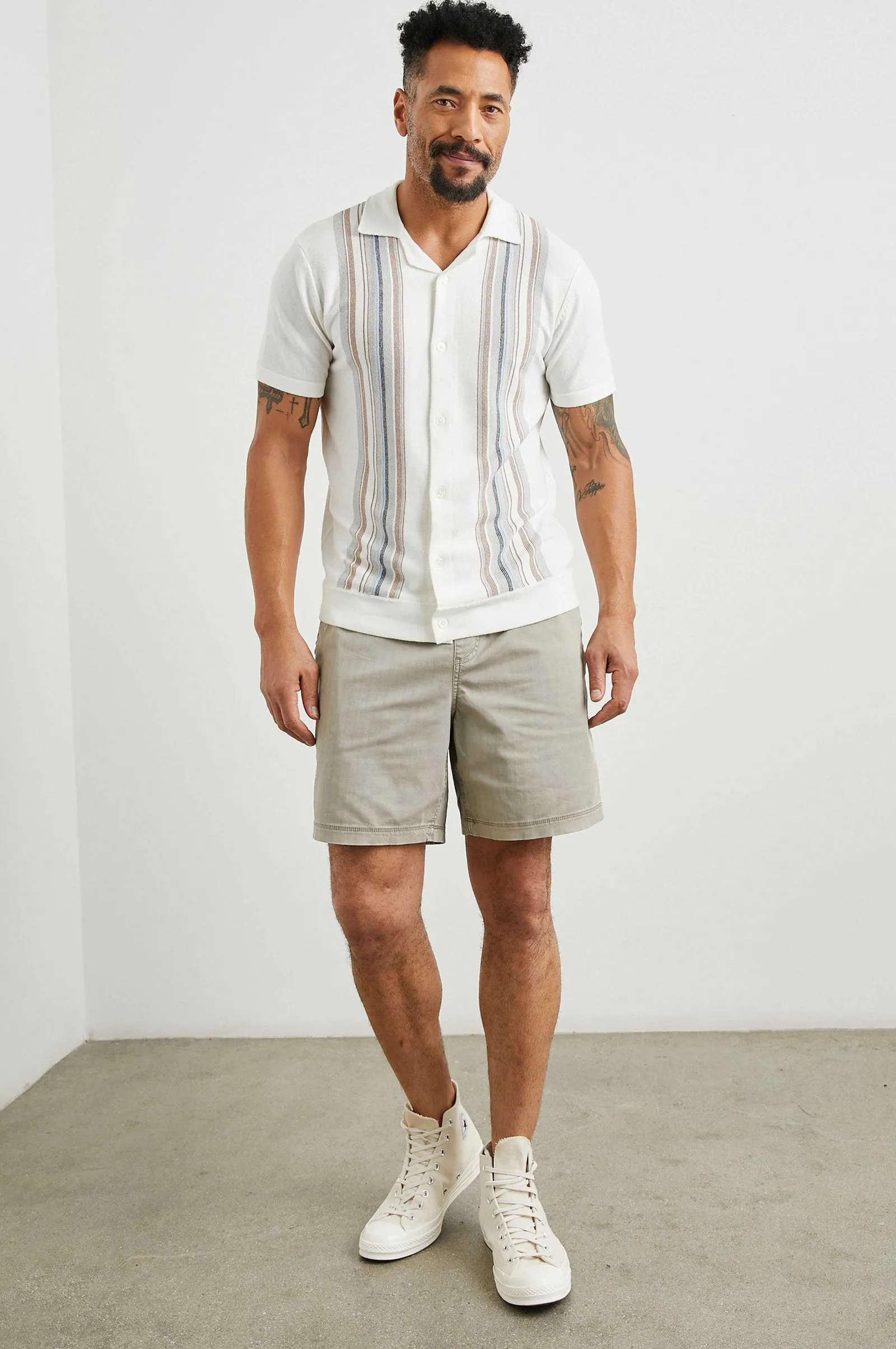 Heren Rails Silas Overhemd - Wit Multi