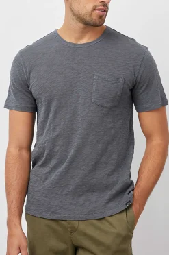 Heren Rails Skipper T-Shirt - Faded Marine