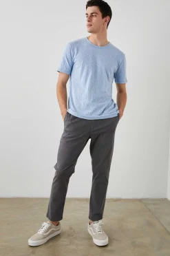 Heren Rails Skipper T-Shirt - Mirage Heather