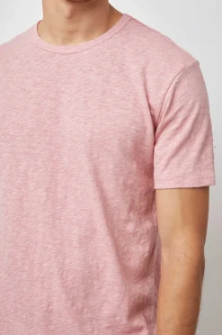 Heren Rails Skipper T-Shirt - Rose Heather