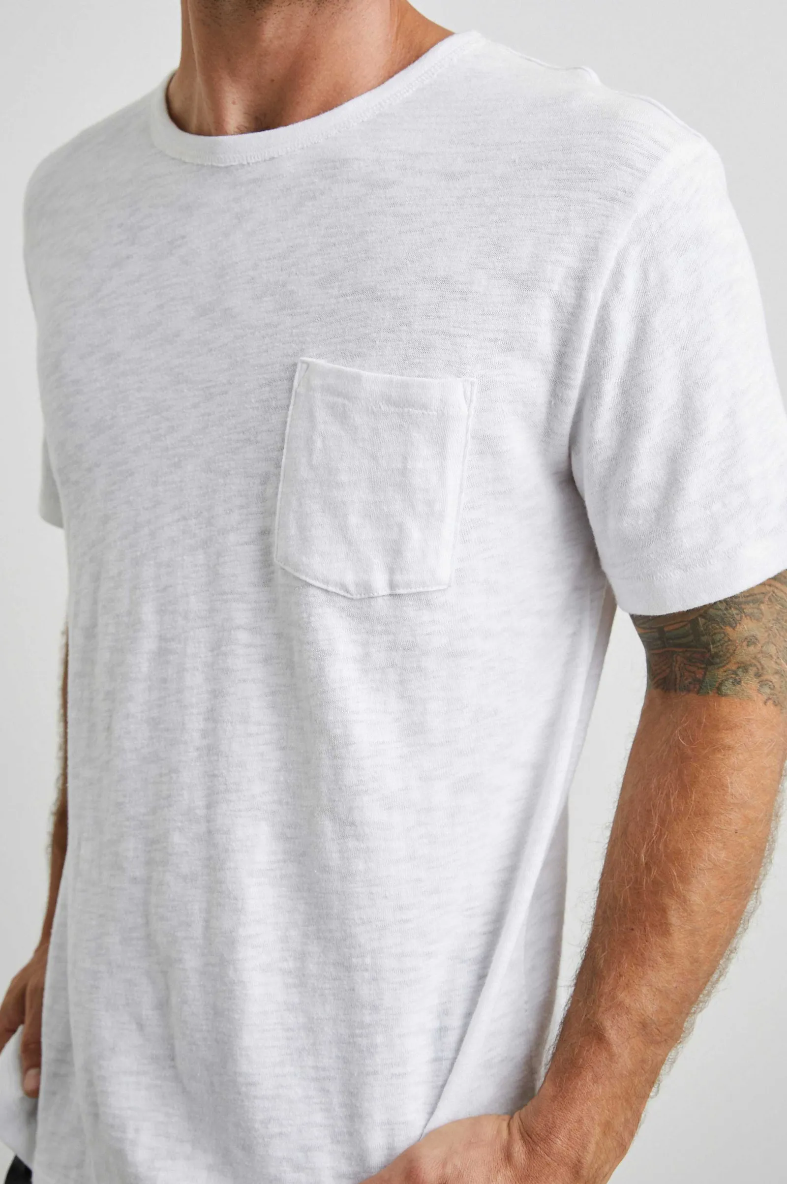 Heren Rails Skipper T-Shirt - Wit