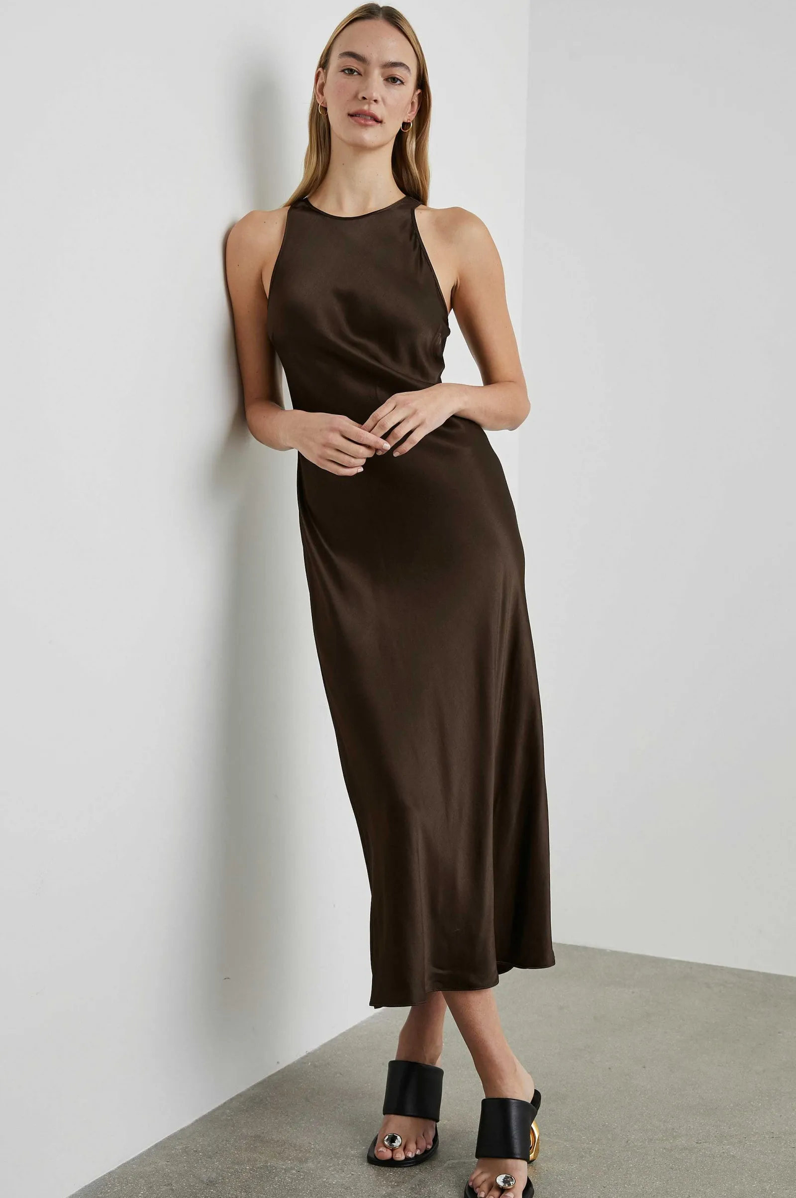 Vrouwen Rails Solene Jurk - Donker Mos