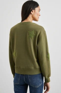 Vrouwen Rails Sonia Sweatshirt - Olijf