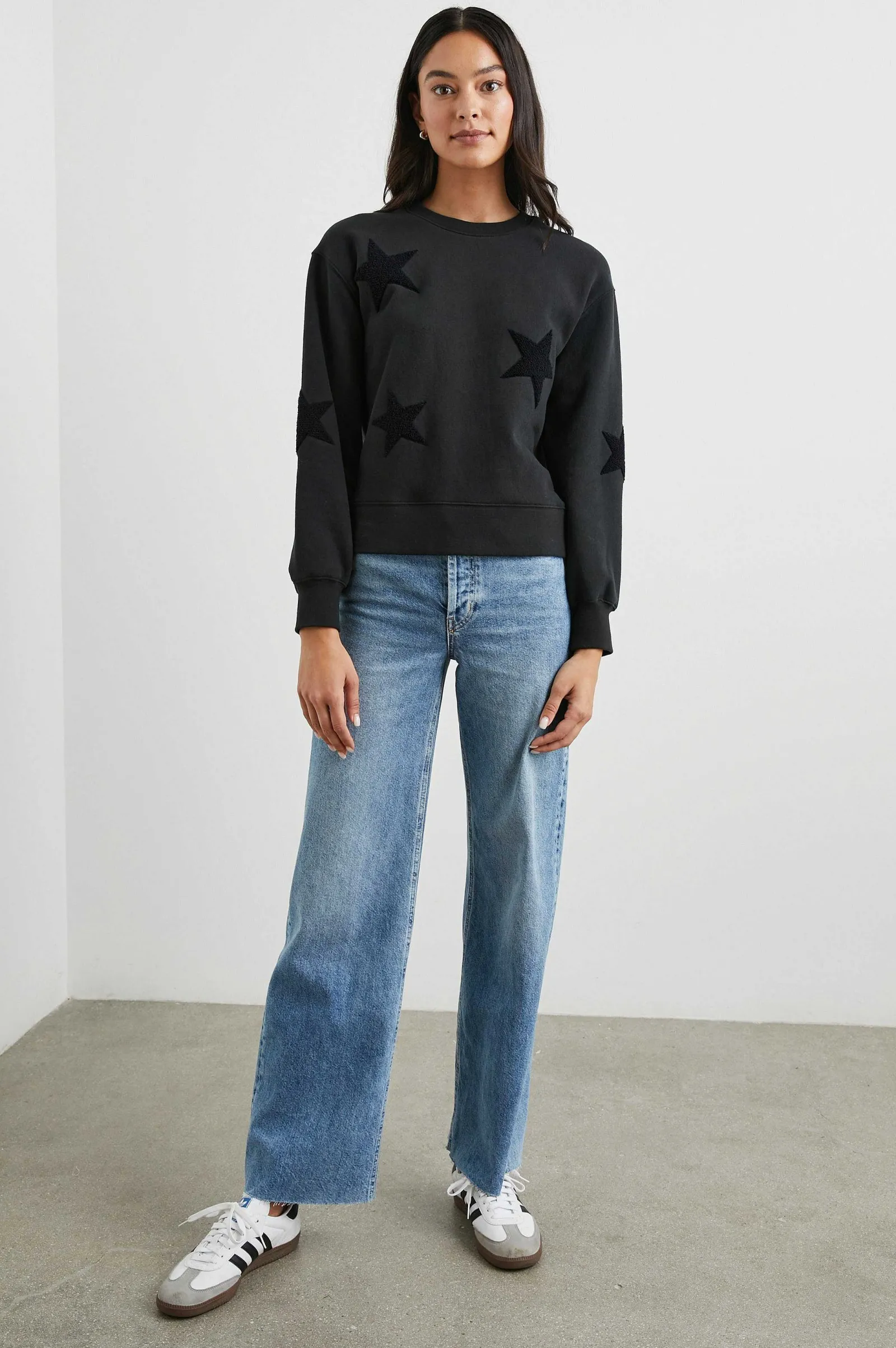 Vrouwen Rails Sonia Sweatshirt - Zwart