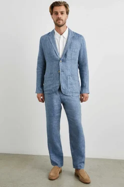 Heren Rails Sorrento Blazer - Blauwe Mirage