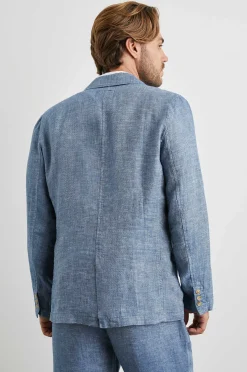 Heren Rails Sorrento Blazer - Blauwe Mirage