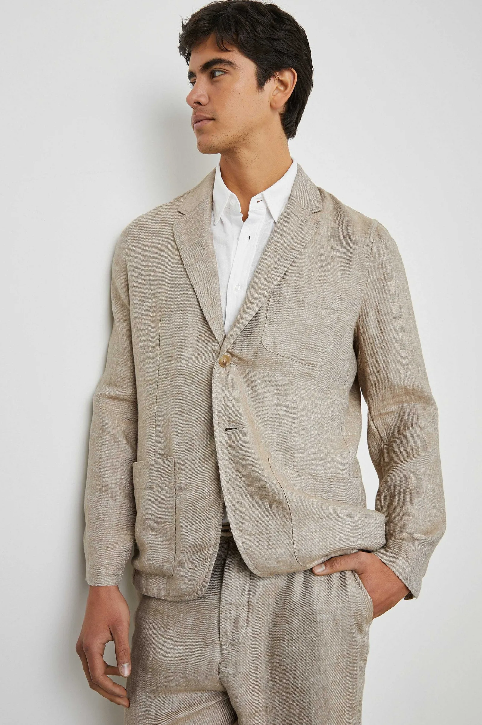 Heren Rails Sorrento Blazer - Bulgur