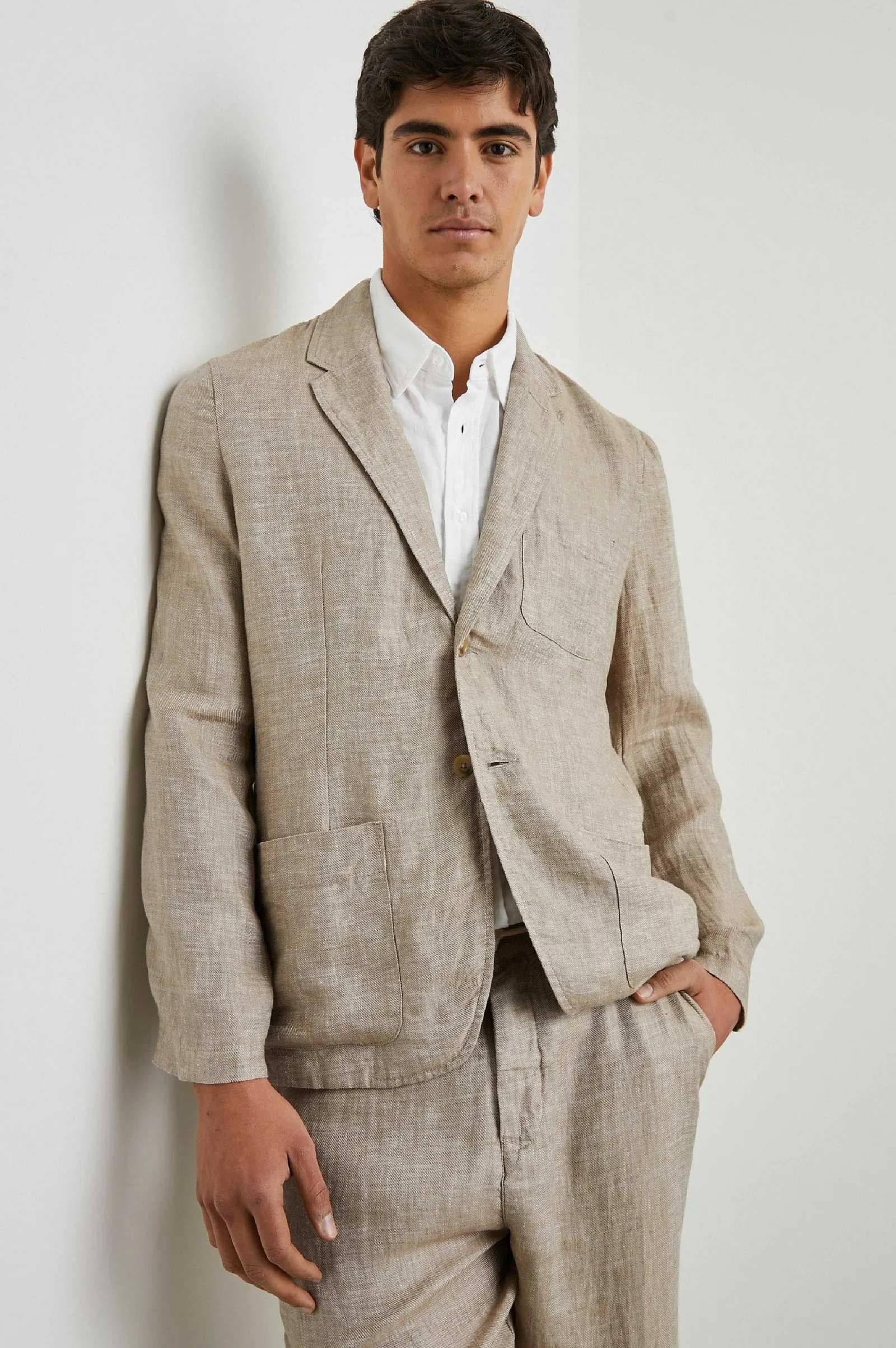 Heren Rails Sorrento Blazer - Bulgur