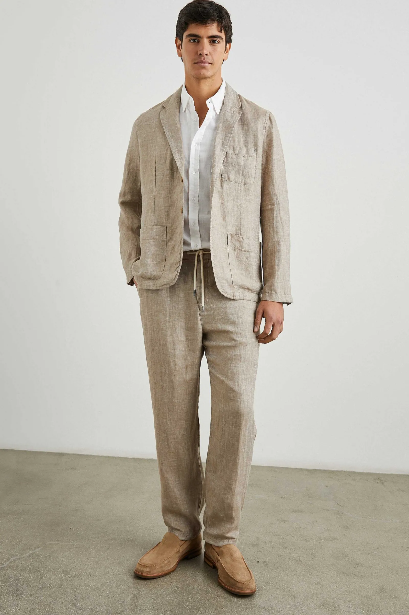 Heren Rails Sorrento Blazer - Bulgur