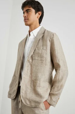Heren Rails Sorrento Blazer - Bulgur