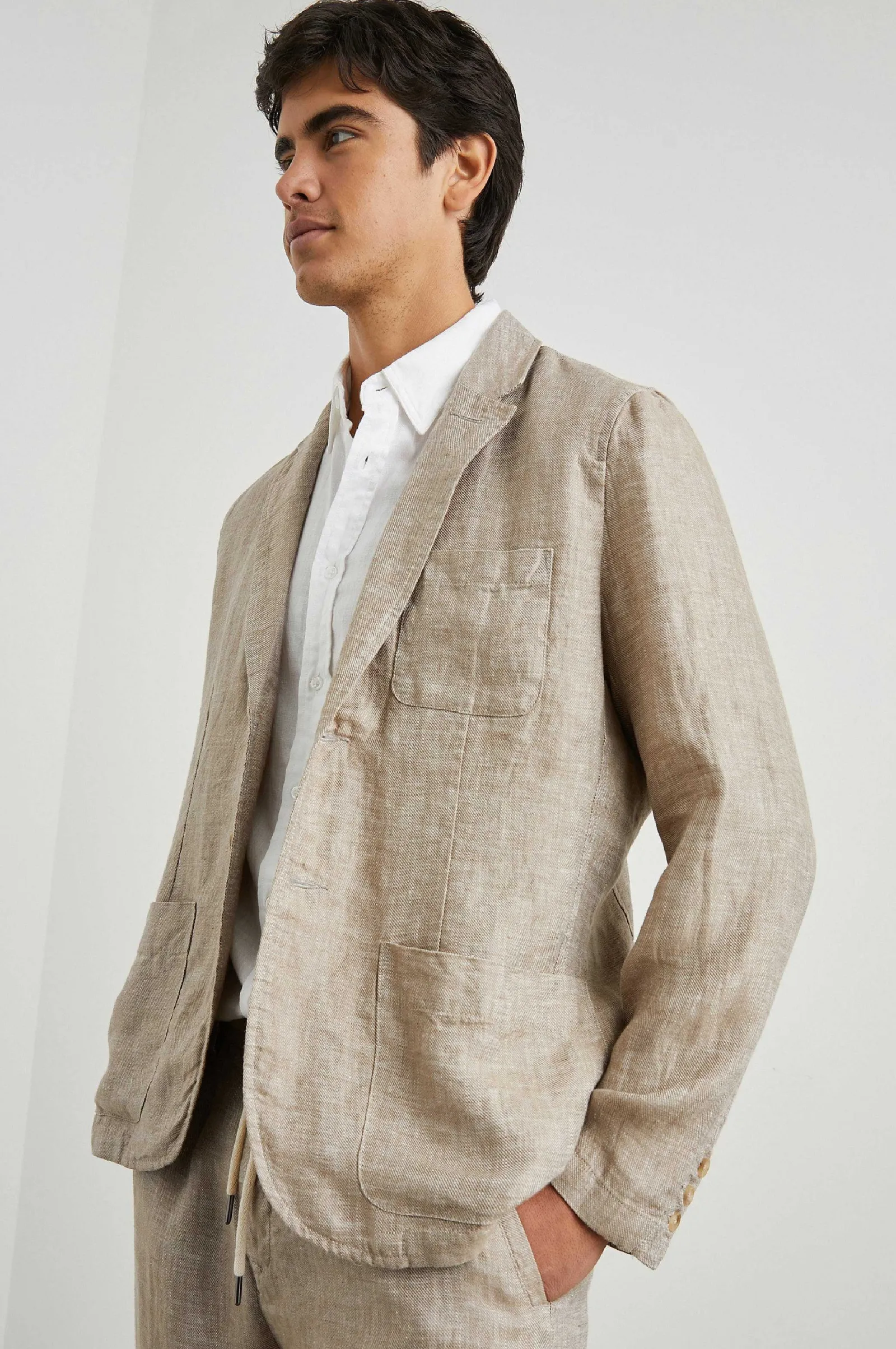 Heren Rails Sorrento Blazer - Bulgur