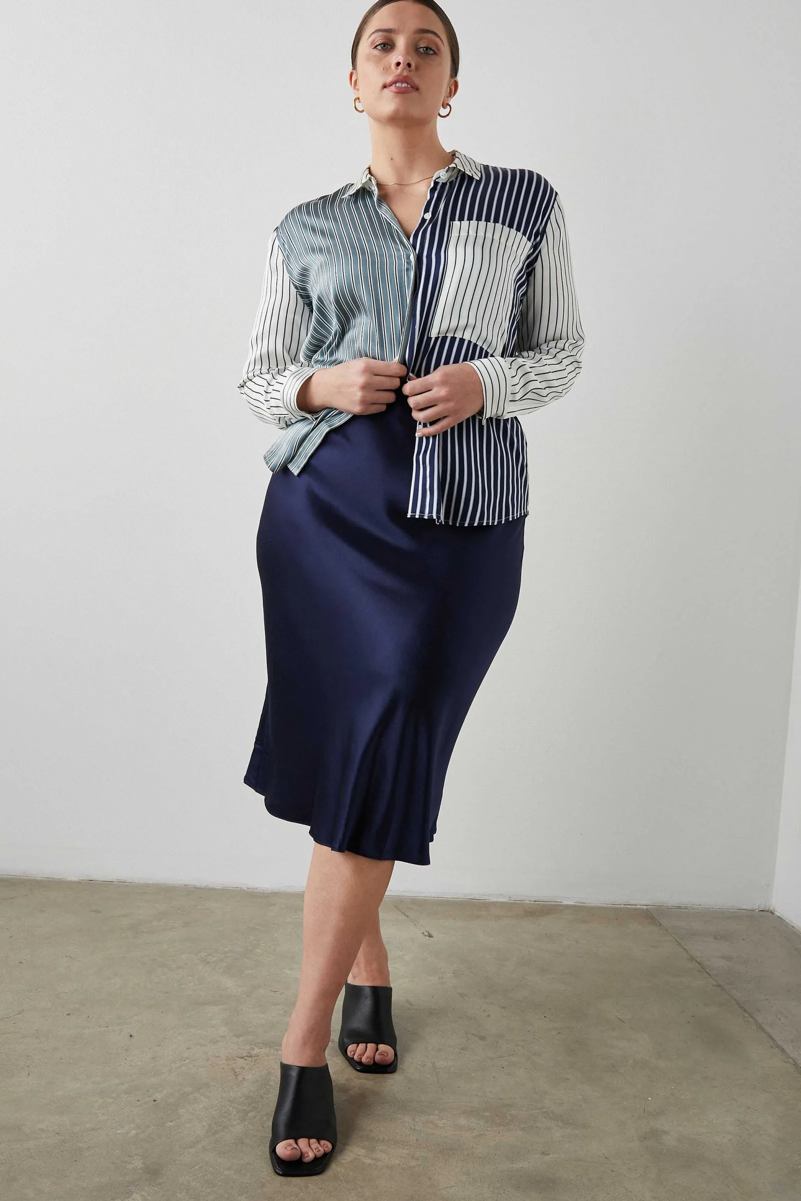 Vrouwen Rails Spencer Overhemd - Kent Multi Stripe
