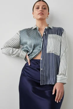 Vrouwen Rails Spencer Overhemd - Kent Multi Stripe