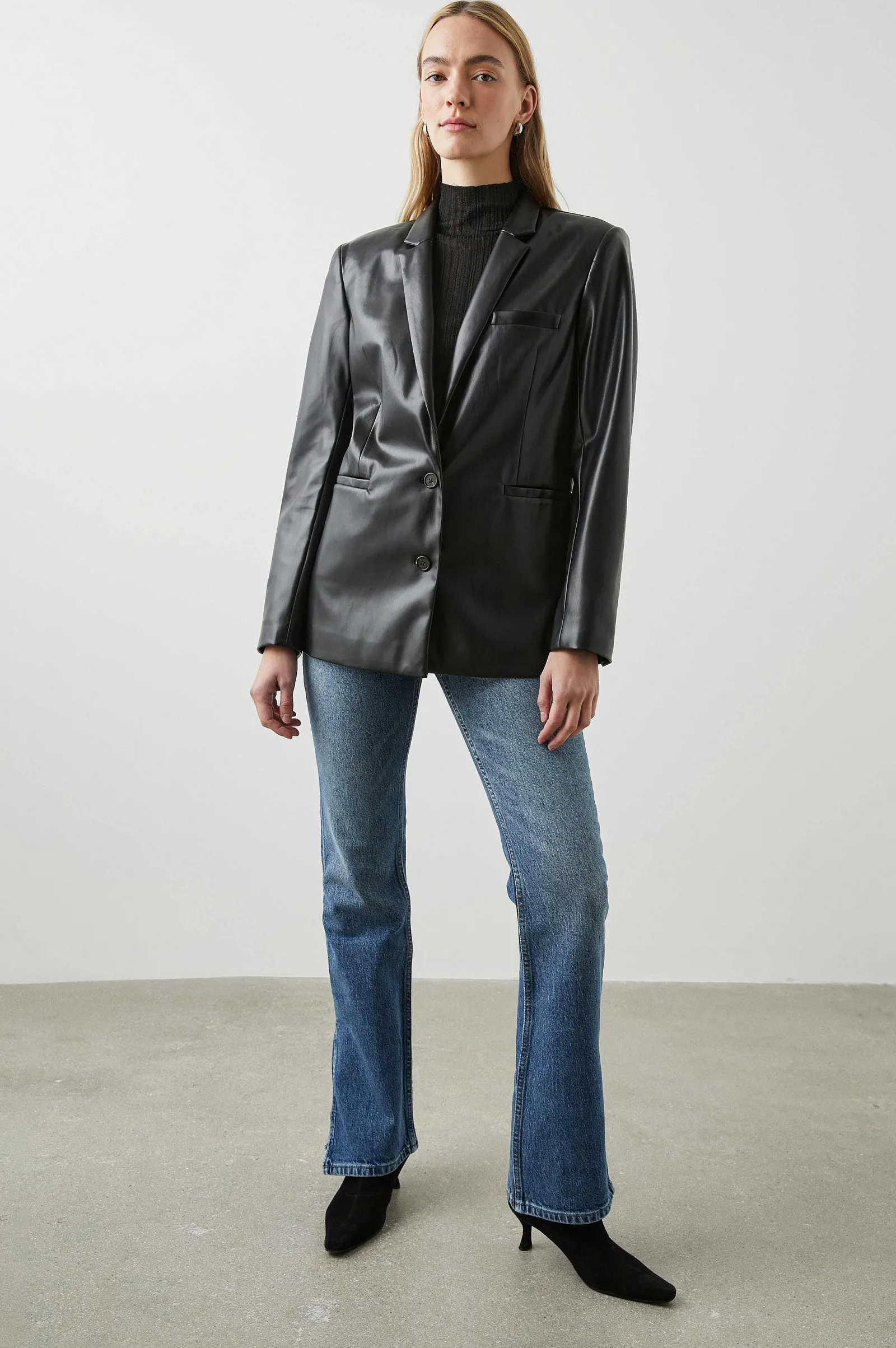 Vrouwen Rails Stanton Blazer-Zwart