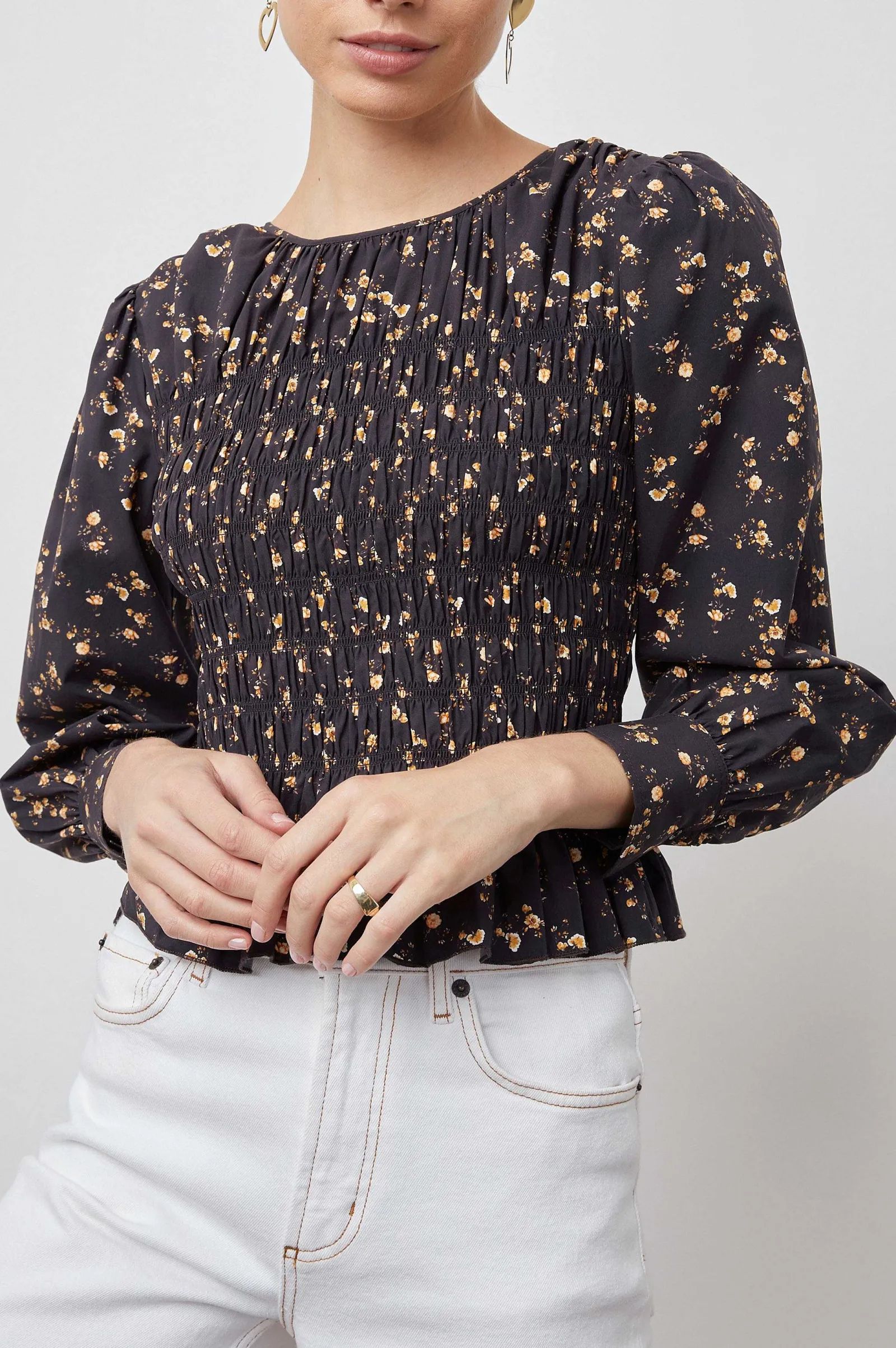 Vrouwen Rails Tabi Top - Romantische Bloemen