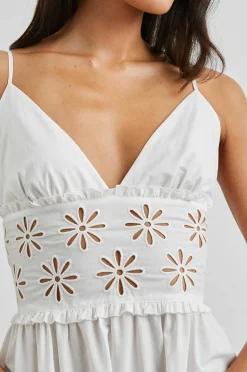 Vrouwen Rails Terre Jurk - Wit