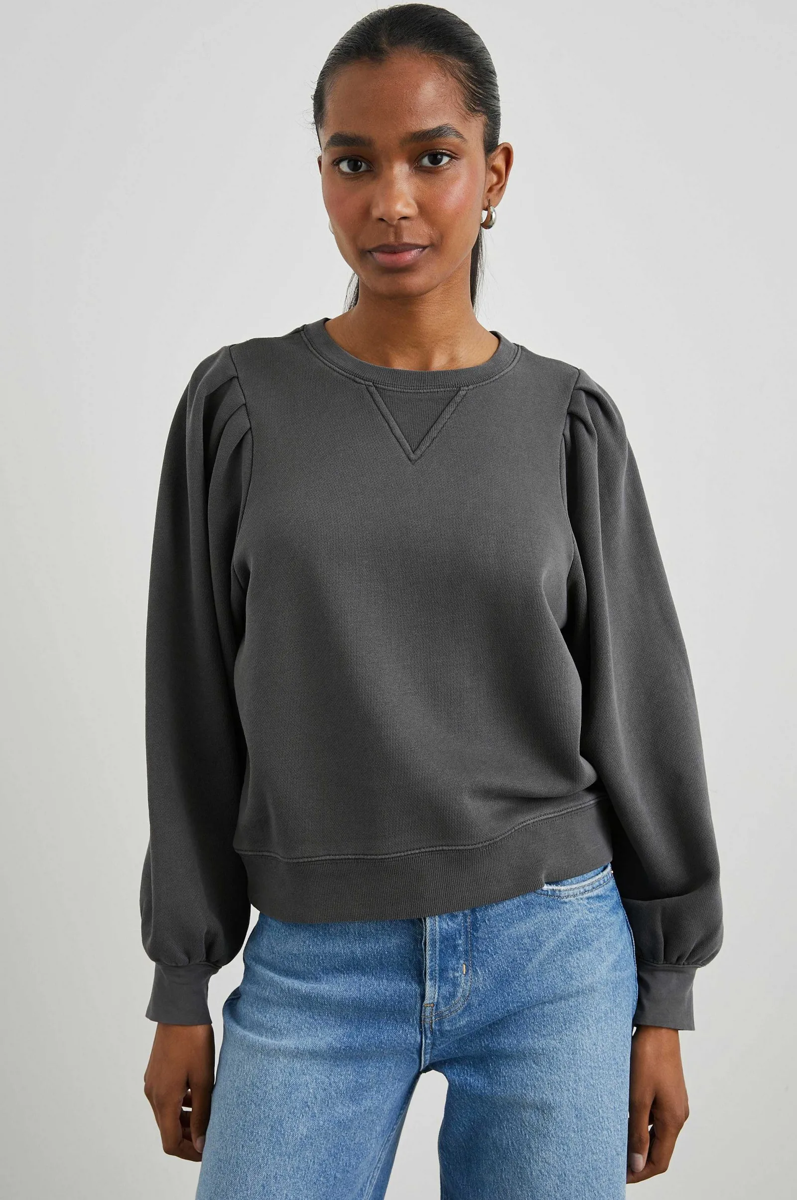 Vrouwen Rails Tiffany Sweatshirt - Houtskool
