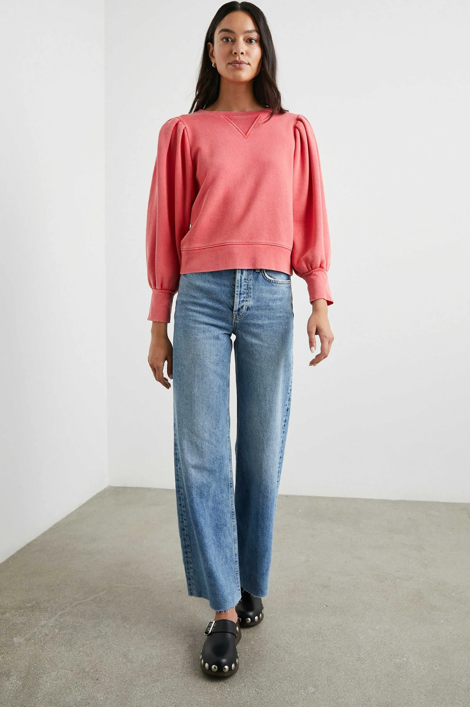 Vrouwen Rails Tiffany Sweatshirt - Kers
