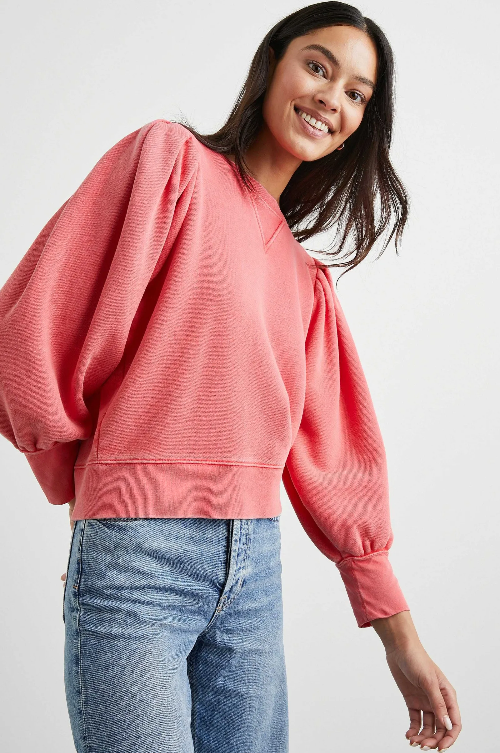 Vrouwen Rails Tiffany Sweatshirt - Kers
