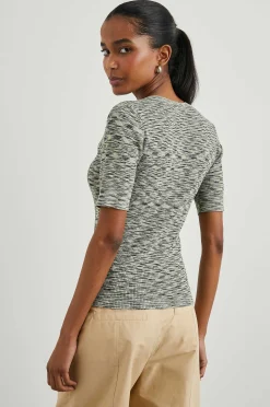 Vrouwen Rails Toni Top - Munt Marine Ruimteverf