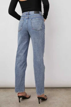 Vrouwen Rails Topanga Straight - Hoge Rise Straight - Zephyr Blauw