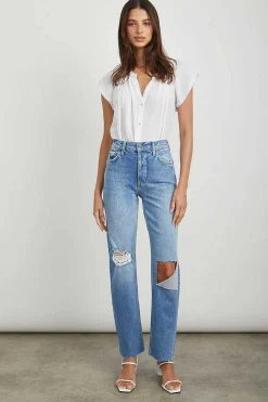 Vrouwen Rails Topanga Straight - Vervaagd Blauw Vernietigen