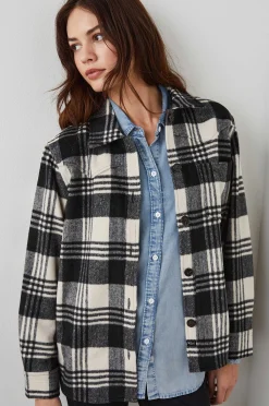Vrouwen Rails Tripp Shirtjas - Oyster Zwart