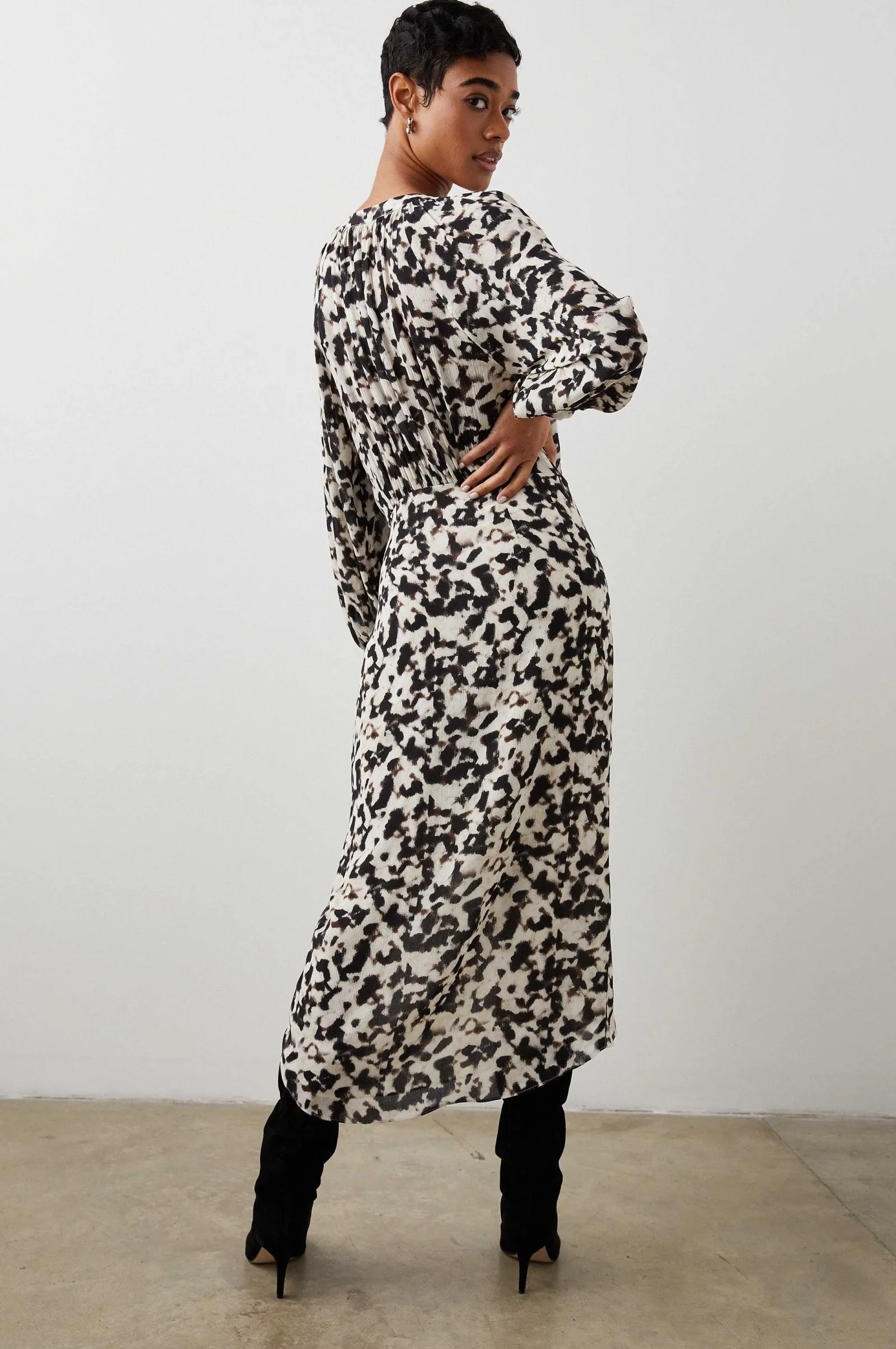 Vrouwen Rails Tyra Jurk - Vage Cheetah