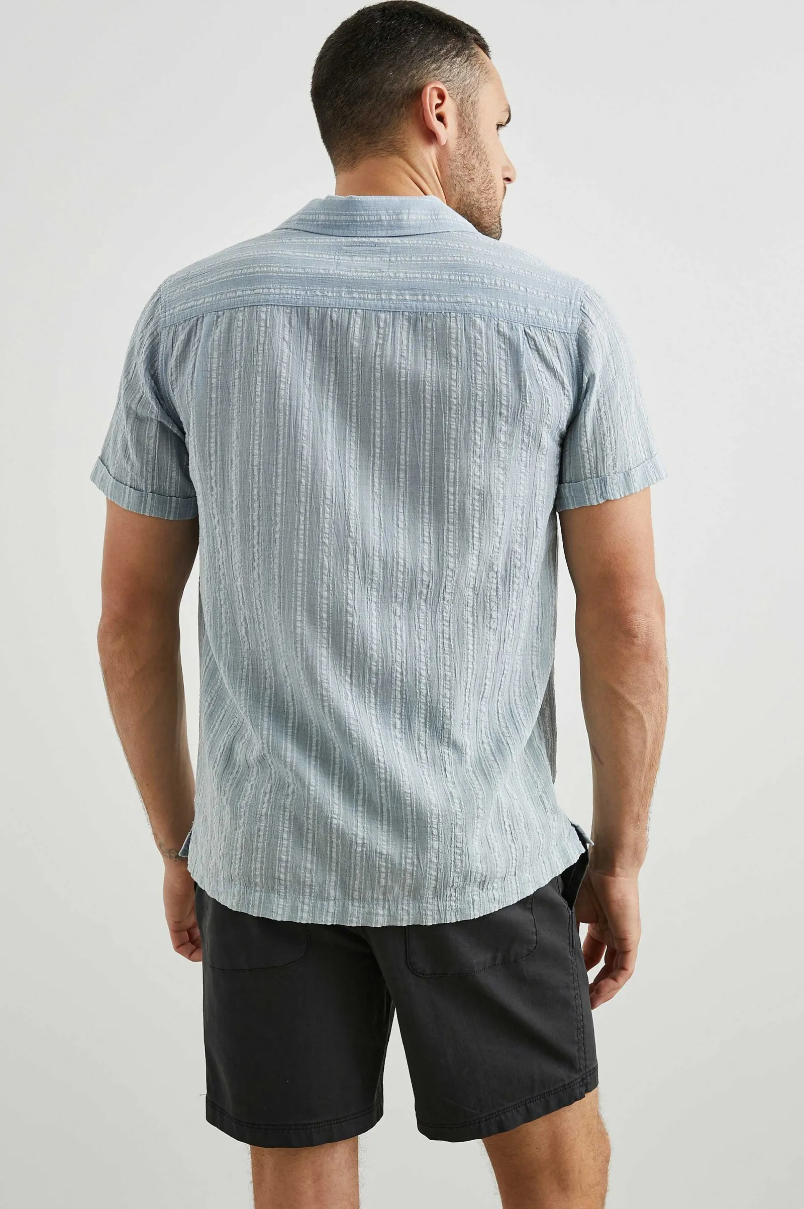 Heren Rails Vice Shirt - Blauwe Mais