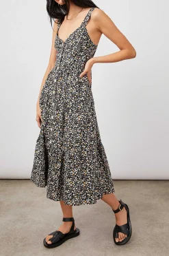 Vrouwen Rails Violette Jurk - Zwart Mini Bloemen