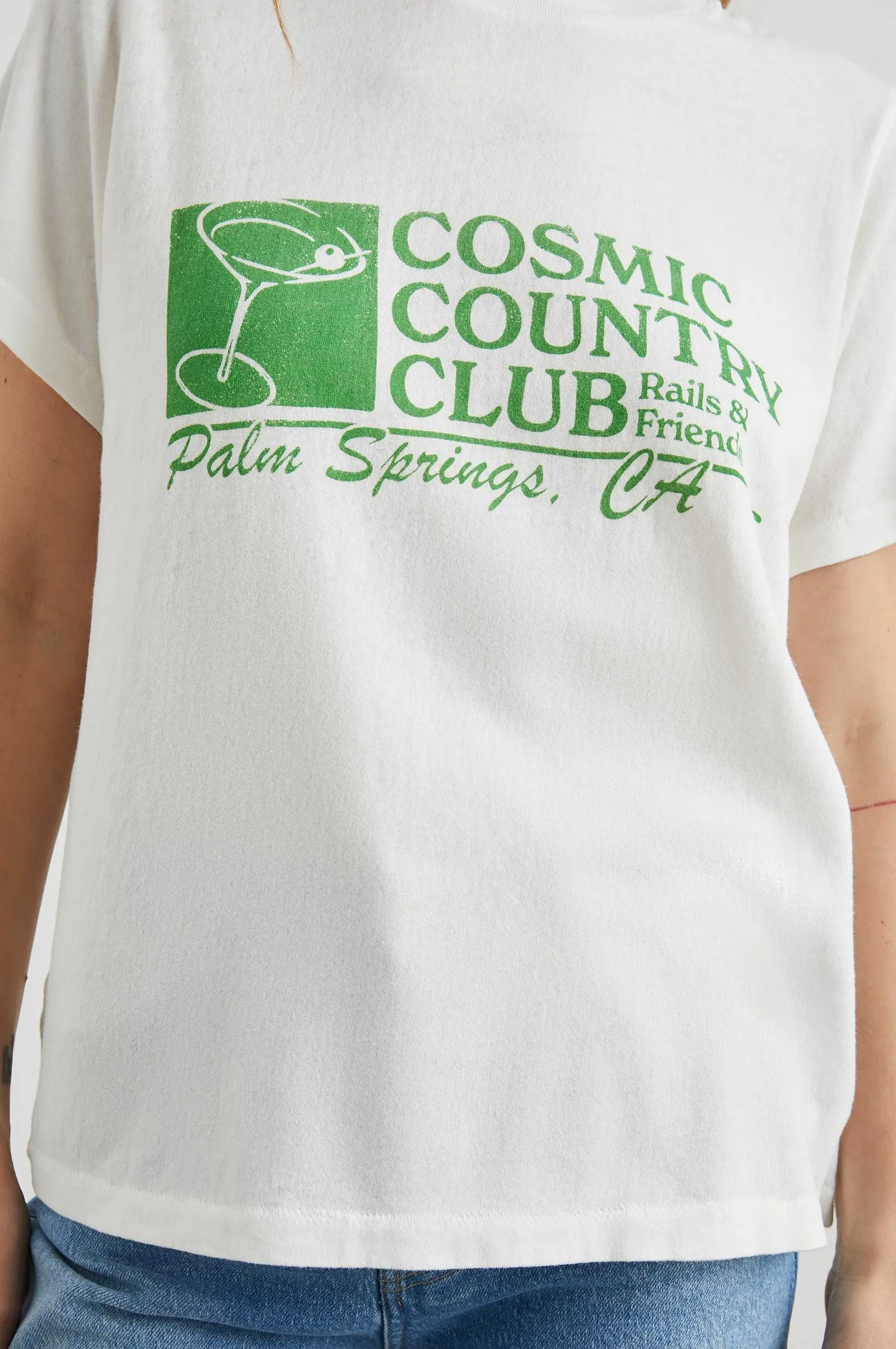 Vrouwen Rails Vriendin T-Shirt - Kosmische Landclub