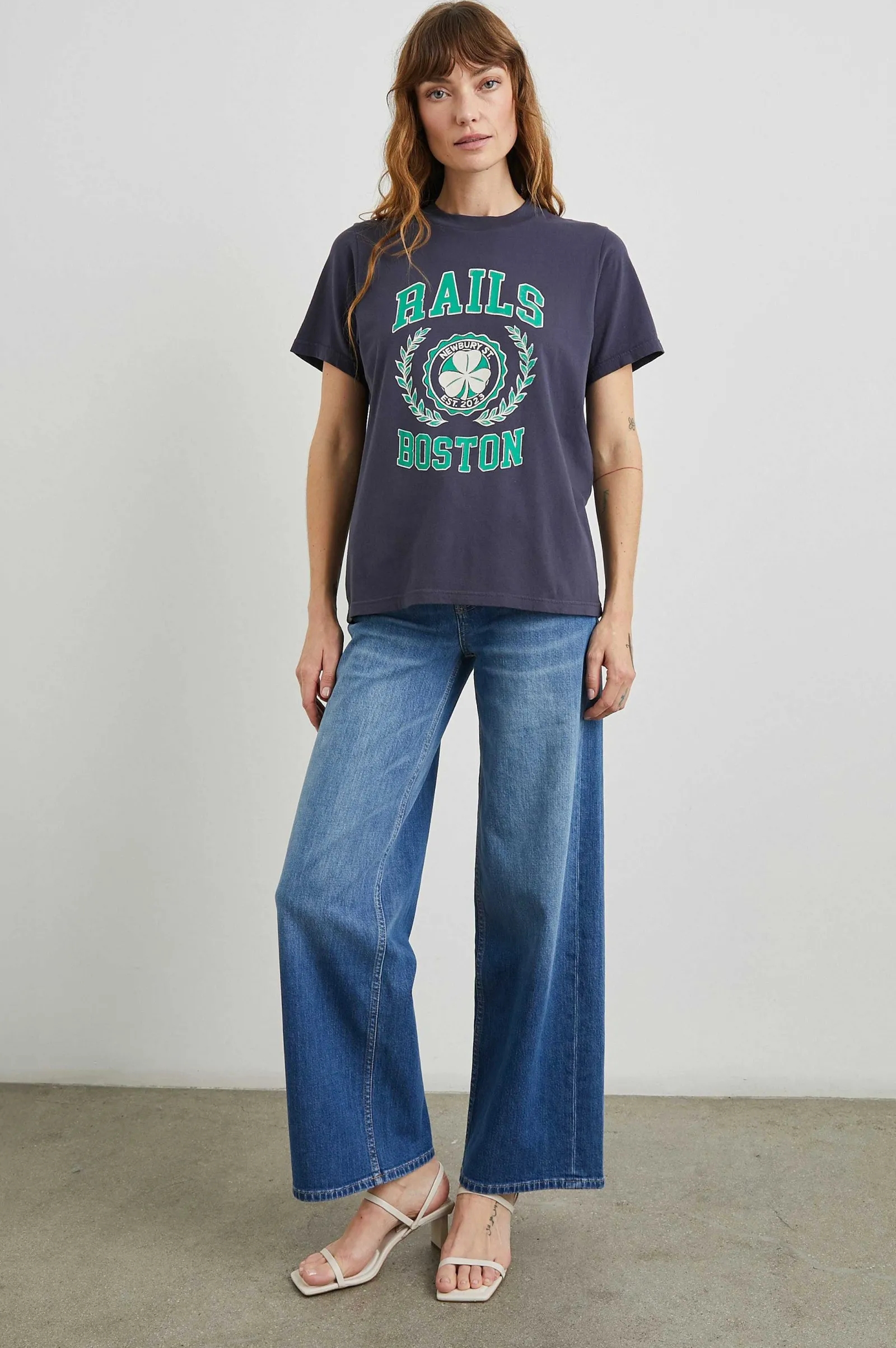 Vrouwen Rails Vriendin T-Shirt - Boston